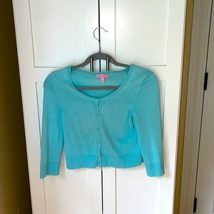Light Blue Lilly Pulitzer Cardigan